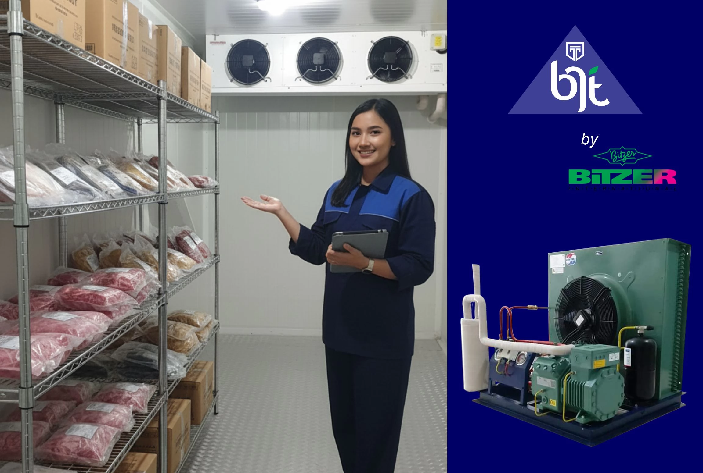 Harga jual cold room storage chiller freezer di Sleman